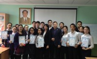 Intellectual Olympiad «Erudite-2017» among pupils of 11 classes of comprehensive schools of Karaganda