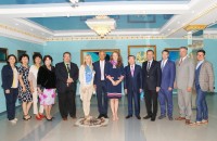 Visit of the Romanian Delegation headed by the Ambassador Extraordinary and Plenipotentiary of Romania to the Republic of Kazakhstan, Mr. Cesar Manole Armeanu