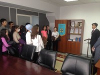 A visiting session on the basis of KSU «Youth Resource Center of Karaganda region»
