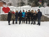TEAM ENACTUS KEUK IN YOUTH BUSINESS CAMP Enactus Kazakhstan Winter Camp 2019