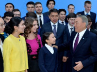 N.A. Nursultan Nazarbayev – founder of independent Kazakhstan, a national leader