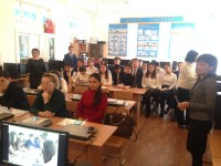 Participation in the work of the round table"All professions are good"  in Temirtau