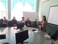 Held information briefing student scientific societies «Zerde»