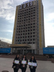 Студенты КЭУК заняли III место в XI Республиканской студенческой предметной олимпиаде по специальностям «Менеджмент» и «Государственное и местное управление» в г.Алматы