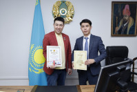 THE WINNER OF THE REPUBLICAN CONTEST "ALTYN KITAP-2021" ("Golden Book of Teachers of the Republic of Kazakhstan-2021") – Aidyn Saparovich Kernebayev!