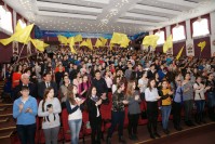 Meeting of public figures with KEU student youth in honor of supporting N.A. Nazarbayev