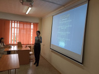 A meeting of the student scientific society "Zerde" was held
