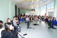 Technological business incubator "coworking center "Dostyk" organized a master class on the topic "Oratorical skills. Communication psychology»