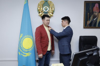 THE WINNER OF THE REPUBLICAN CONTEST "ALTYN KITAP-2021" ("Golden Book of Teachers of the Republic of Kazakhstan-2021") – Aidyn Saparovich Kernebayev!