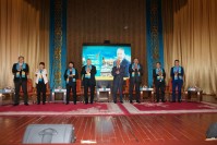 Meeting of public figures with KEU student youth in honor of supporting N.A. Nazarbayev