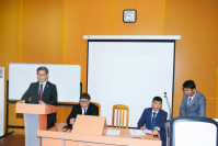 Assembly of people of Kazakhstan held a meeting in KEU