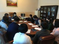Seminar-meeting with 3rd year doctoral students