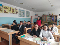 With career – guidance work in Bukhar-Zhyrau district.