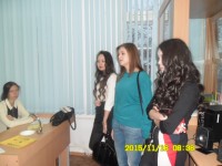 A visit of class hour is in Gymnasium №1
