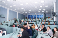 Reporting meeting with the population of the Department of ecology in the Karaganda region.
