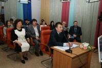 Regional on-line conference "Mutual cooperation with Omsk state institute of service and the results of the "Decade of Ecology 2015"