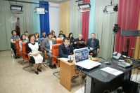 Regional on-line conference "Mutual cooperation with Omsk state institute of service and the results of the "Decade of Ecology 2015"