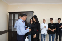 Solemn presentation of the certificate and badge of the public assistant of the police to students