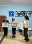 Visit of a delegation from a Chinese university as part of cooperation with QazTehna